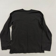 The North Face Shirt Mens Large Black Long Sleeve Trail Run Mtn Tour Graphic