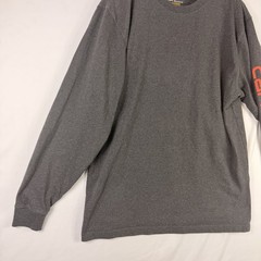 Carhartt T-Shirt Men’s Medium Original Fit Gray Pocket Long Sleeve K231