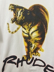 Rhude Tiger Graphic Men’s T Shirt Size Small