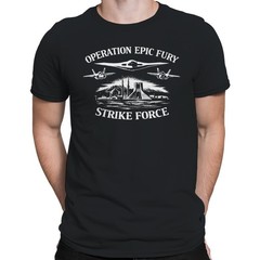 Operation Epic Fury Strike Force Planes Men’s T-shirt