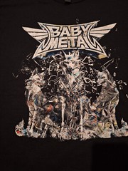 BABYMETAL OFFICIAL METAL FORTH FOXES 2025 tour dates shirt Su-metal vinyl cd LG