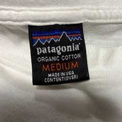 Patagonia Sapporo Hokusai Wave Vintage T-Shirt Made in USA Size M White