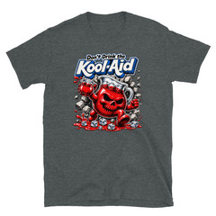 DONT DRINK THE KOOL-AID SHIRT, KOOLAID SHEEP POLITICAL T-SHIRT