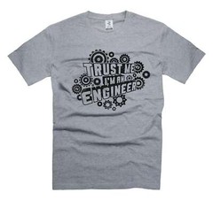 Mens Engineer T-shirt Trust Me I’m An Engineer Shirt engineer Birthday Gift Tee