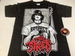 Respect Running The Streets Shirt OG Small-3XL SWAG Piranha Records