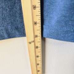Carhartt K87 M Loose Fit Heavyweight Short Sleeve Pocket TShirt Blue Mens Medium