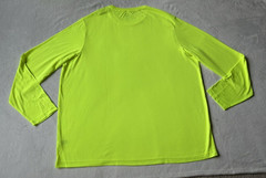 Athletic Works Men’s Acid Yellow Moisture Wicking Tri-Blend T-Shirt Size 3XL NEW