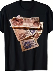 Retro 80s 90s Food Stamp Gangster T-Shirt | Vintage Freebie Design, Soft Breatha