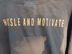 Nipsey Hussle 3XL Hussle & Motivate Lakers Purple Gold Crenshaw Heavy Shirt USA