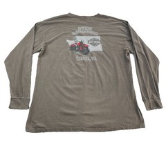 Mens Harley Davidson’s Motorcycle Brown Longsleeve “Owen’s” Shirt Size Xl