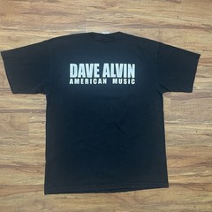 Vtg Y2K Dave Alvin Rock T-Shirt Mens Large The Blasters Country Roots Rockabilly