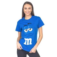 Adult & Youth Kids M&M’s M&M Face Chocolate Candy Costume T-Shirt Tee M M Shirt