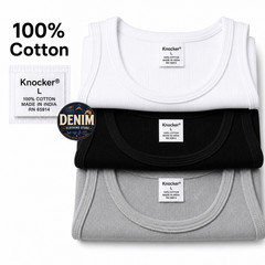 3 6 12 Pack Men Tank Top 100% Cotton A-Shirt Wife Beater Ribbed Undershirt S-3XL