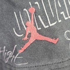 Jordan Mens Flight Club Tee S Gray All Over Print Jumpman Official Member 23
