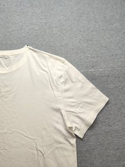 J Crew Men T Shirt M White 100% Cotton Classic Fit Short Sleeve Crew Neck Tee