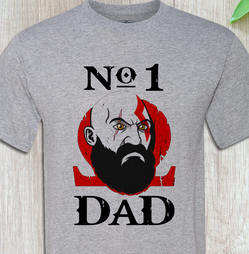 God of War Ragnarok – Kratos No 1 Dad – Super Soft Shirt – Fast Shipping