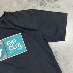 Rip Curl South Africa T Shirt Mens XXL Black Beach Surf Preowned