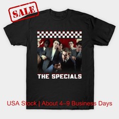 The Specials Reggae T-Shirt 2-Tone Ska Music Tribute Graphic Tee Size S-4XL