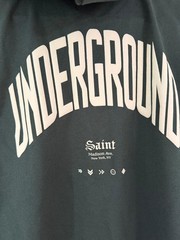 Saint Green Short Slive Hoody