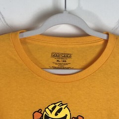 Pac-Man by C-Life Group Graphic Print Yellow Long Sleeve Bandai Namco Size XL