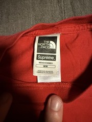 Supreme x The North Face SS16 Steep Tech Tee Red Size Medium