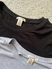 BOZZOLO Pack of 2 Women’s Shirts Black and Grey