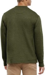 Orvis Men’s Long Sleeve Crewneck Pullover, Green, Size XL