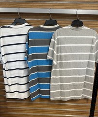 ECKO Unltd. Vintage Men’s Stripe V-Neck T-Shirt ( 3 Pieces / One Price ) Medium