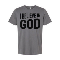 I Believe In God Unisex Graphic T Shirt For Christians And Faith Enthusiasts Sof