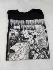 Krazy Kingdom Brand Black Graphic T-Shirt Rahab Jericho Biblical Artwork Short S