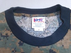 USMC Woodland MARPAT Camouflage Short Sleeve Cotton T-Shirt Small Medium X-Large