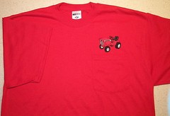 IH Cub Cadet Original,Hood Logo,70/100,149,1650 or 982 Pocket T-shirt (4 colors)