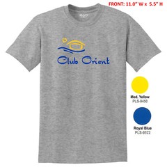 Club Orient T-shirt – Adult S-3X – Choose from 5 Shirt Color Options NEW!