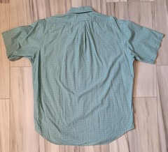 L Ralph Lauren Blake Short-Sleeve Button-Down Shirt Embroidered Blue Pony