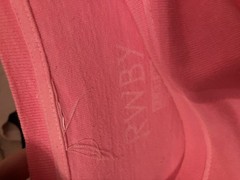 RWBY Pink & White Long Sleeve Crew Neck Graphic Knit T-Shirt Logo Anime