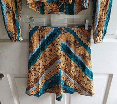 Items Ltd USA Vintage Clothing Womans 2pc Skirt Shirt/Jacket Outfit Size XS/SM