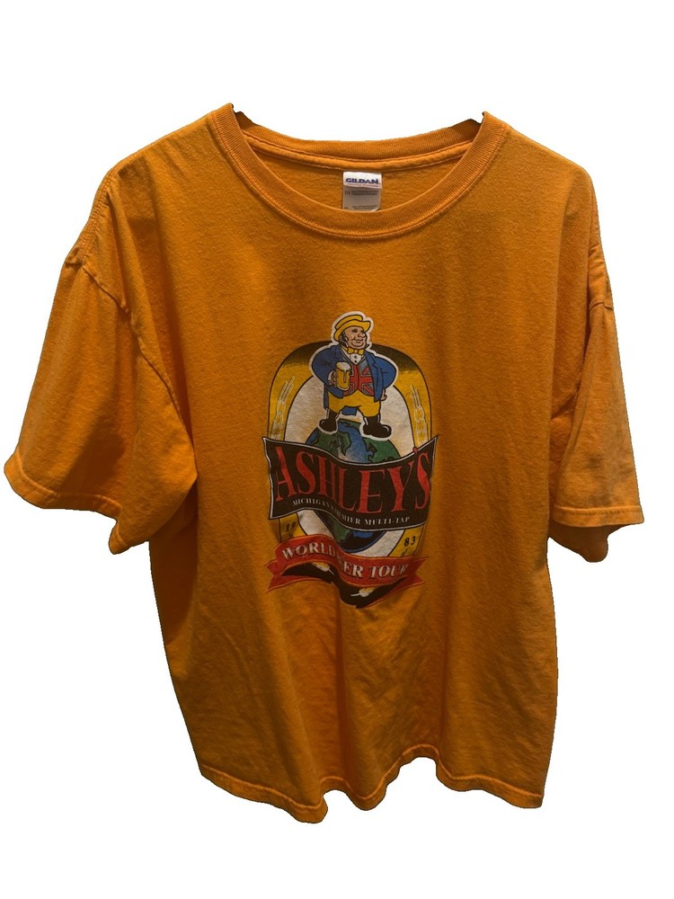Ashley’s Restaurant & Pub Ann Arbor MI T Shirt XL Bar