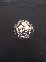 SOL’S REGENT 11380 Unisex All Ages Records LondonGraphic T-Shirt Black