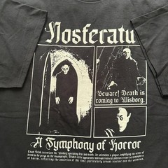 Nosferatu Classic Horror Shirt Mens Sz M Goth Vampire T-Shirt NH24229