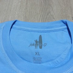 Johnnie-O Men’s XL Palm Paradise T-Shirt Malibu Blue SS Crew Neck NWT