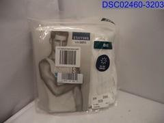 Qty= 4 ( 1 Pack of 4): Stafford Big White Men’s 2XL A-Shirts