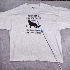Graphic T-Shirt Bundle Men 3XL German Shepherd Dog Lover Streetwear Big Tall 4pc