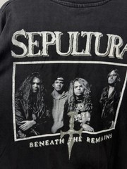 Vintage Sepultura Shirt Large Beneath The Remains 90s Death Metal