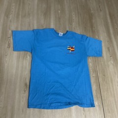 California Family Fitness Aquatic Professional Blue T-Shirt Mens Size L