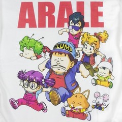 Dr Slump Suppaman and Nikochan Long Sleeve Tee