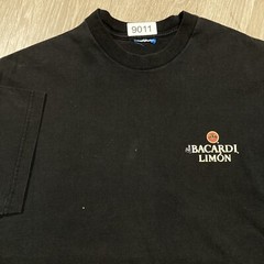 Bacardi Shirt L 90s 00s Y2k Limon Rum Spice Barrel Alcohol Liquor Promo Tee