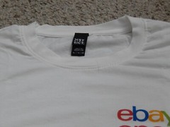 EBAY OPEN ONLINE SELLERS SWAG 2022 LOGO WHITE T-SHIRT SIZE XL COTTON BLEND