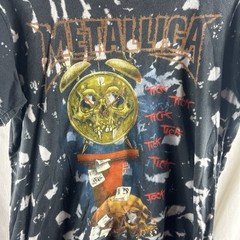 Metallica T Shirt Medium Size M Frantic Pushead Back Print Relaxed Oversized