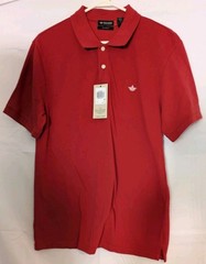 Dockers T-shirt Red Cotton Crewneck Short Sleeve Men’s Size M/Slim NEW