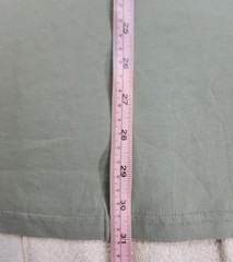 Lucky Brand Henley Sage Green Short Sleeve Cotton 3 Button Ribbed Collar 2XL